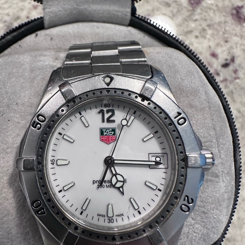 TAG Heuer Men's Silver Watch